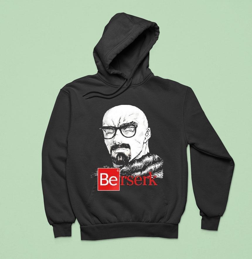 Walter White Breaking Bad X Berserk Shirt Walter White Breaking Bad X Berserk Shirt