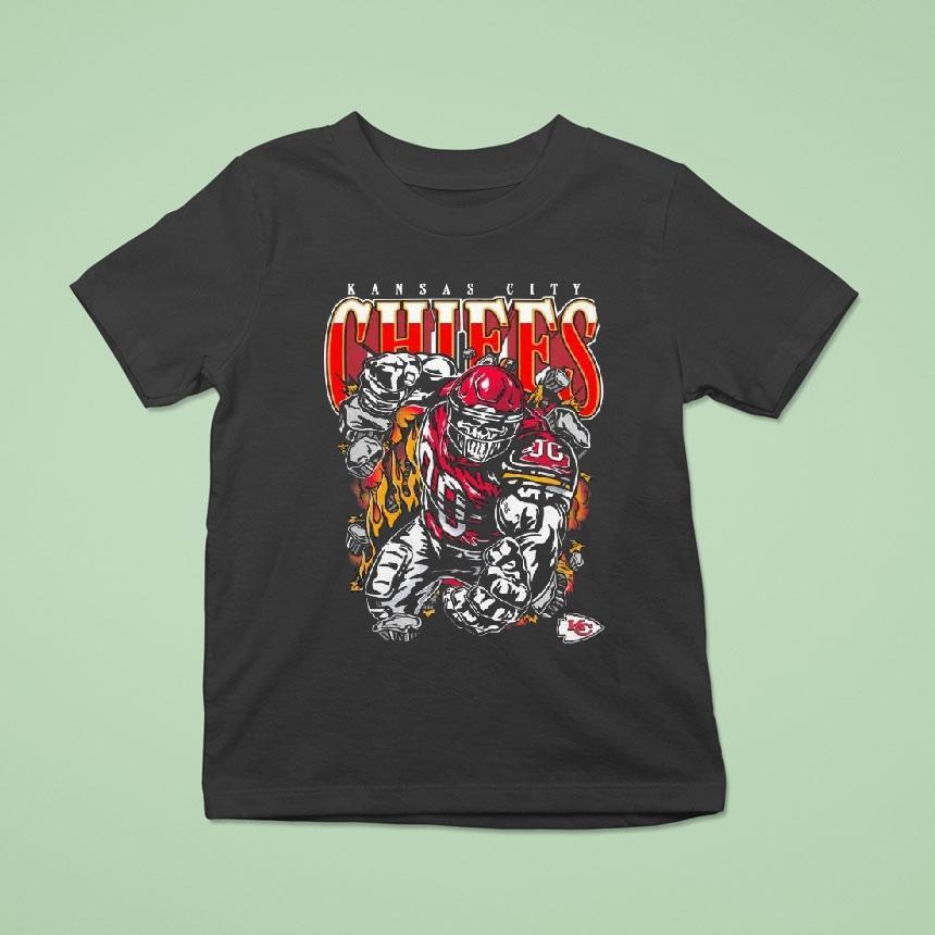 Warren Lotas X Kansas City Chiefs Fire The Cannons Skull Nfl Shirt