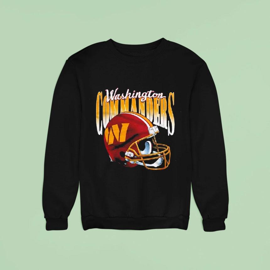 Washington Commanders Gradient Helmet Shirt Washington Commanders Gradient Helmet Shirt