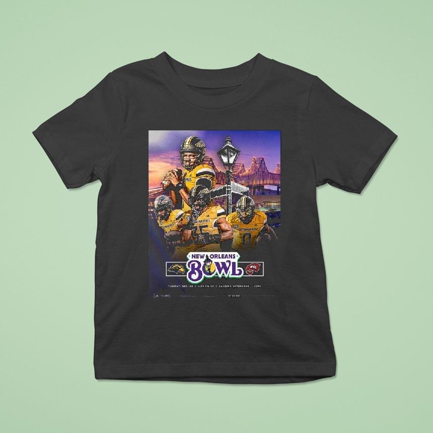Western Kentucky Hilltoppers Vs Southern Miss Golden Eagles 2025 New Orleans Bowl On December 23 2025 Shirt
