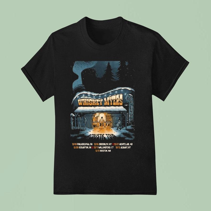 Whiskey Myers And Friends Acoustic Tour 2025 Shirt