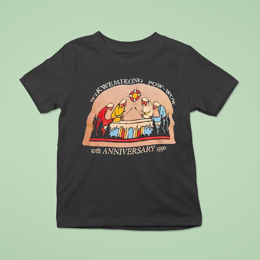 Wikwemikong Pow-wow 30th Anniversary In 1990 Graphic Shirt