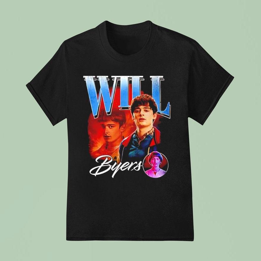 Will Byers Series Stranger Things Graphic Shirt