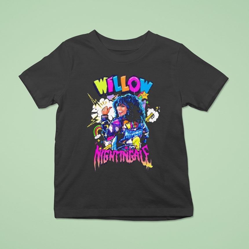 Willow Nightingale Aew Graphic Series Shirt