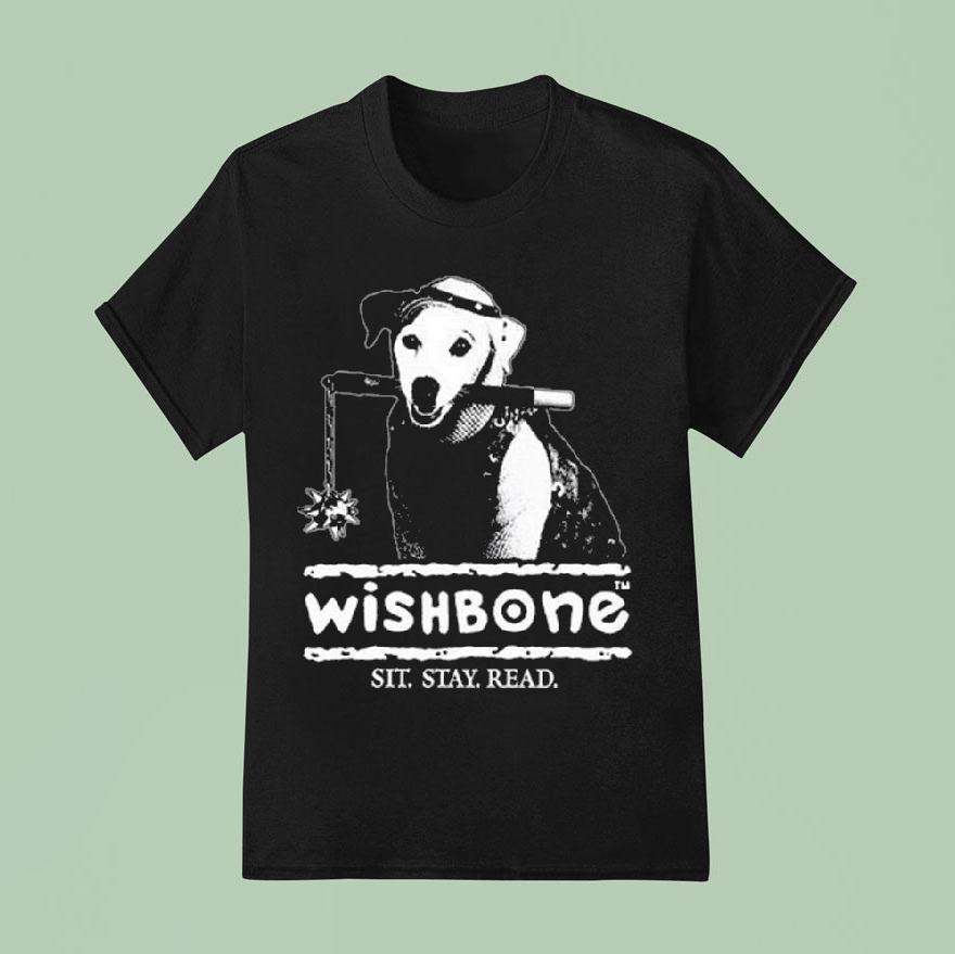 Wishbone Sit Stay Read Shirt