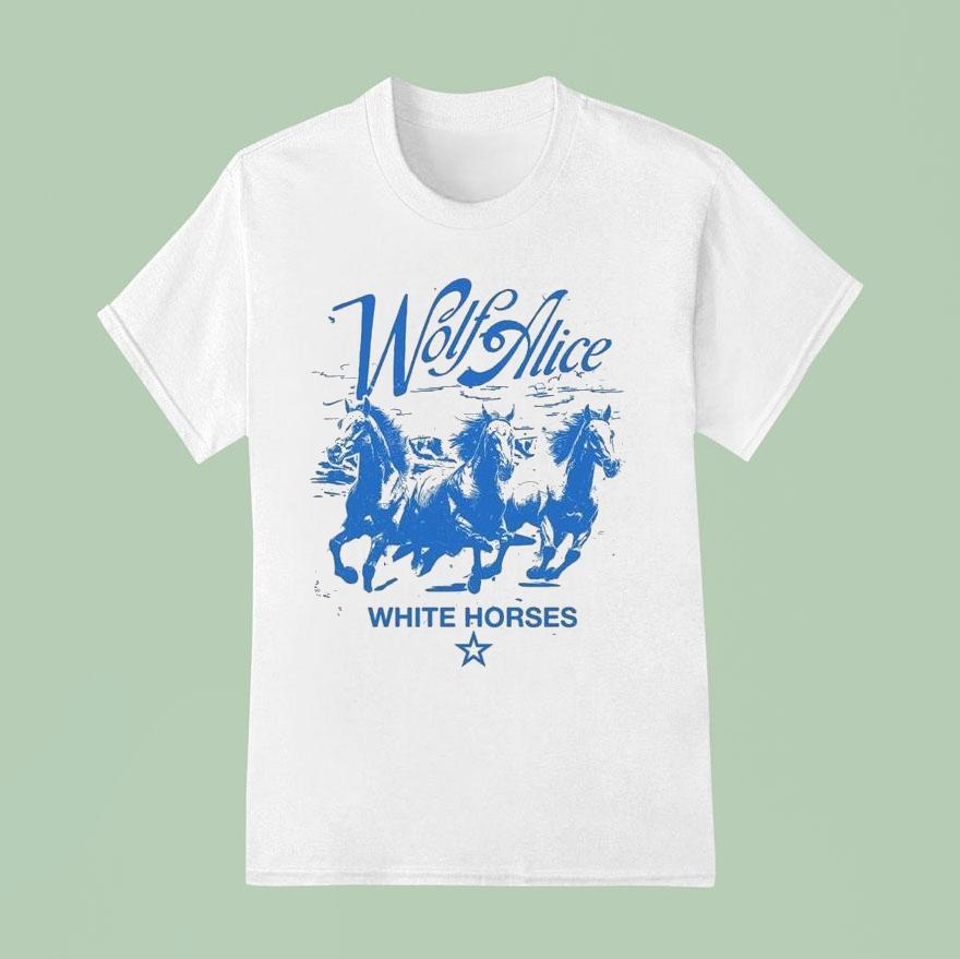 Wolf Alice White Horses Shirt