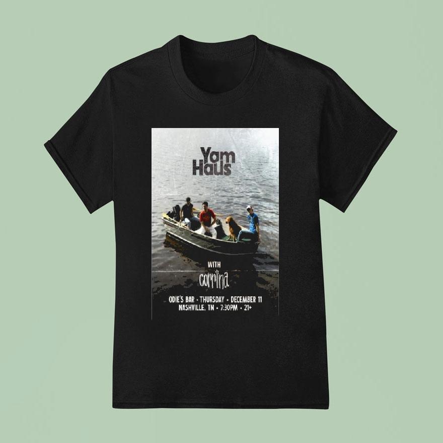 Yam Haus Nashville, Tn December 11 2025 Concert Shirt