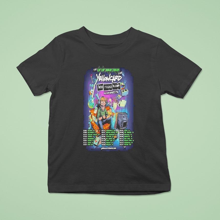 Yellowcard The Up Up Down Down Tour 2026 Shirt