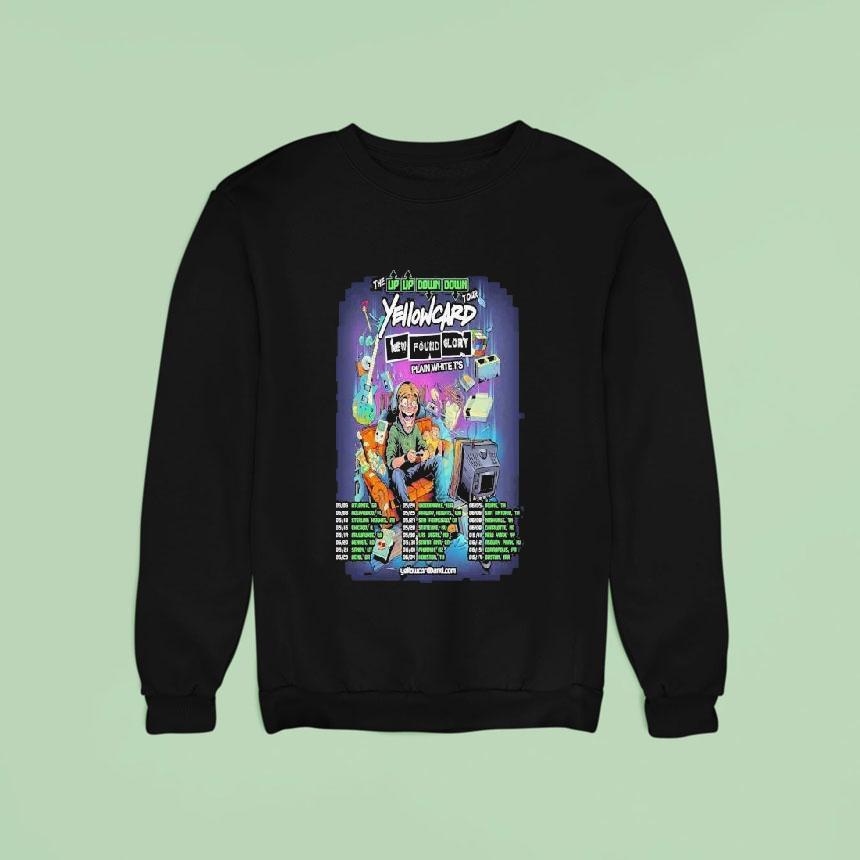Yellowcard The Up Up Down Down Tour 2026 Shirt Yellowcard The Up Up Down Down Tour 2026 Shirt