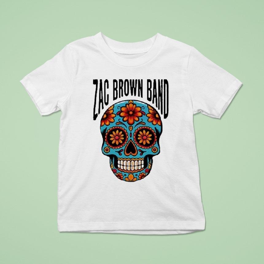 Zac Brown Band Skull Shirt