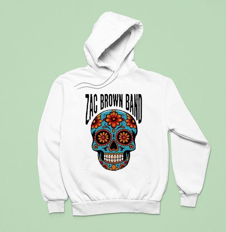 Zac Brown Band Skull Shirt Zac Brown Band Skull Shirt