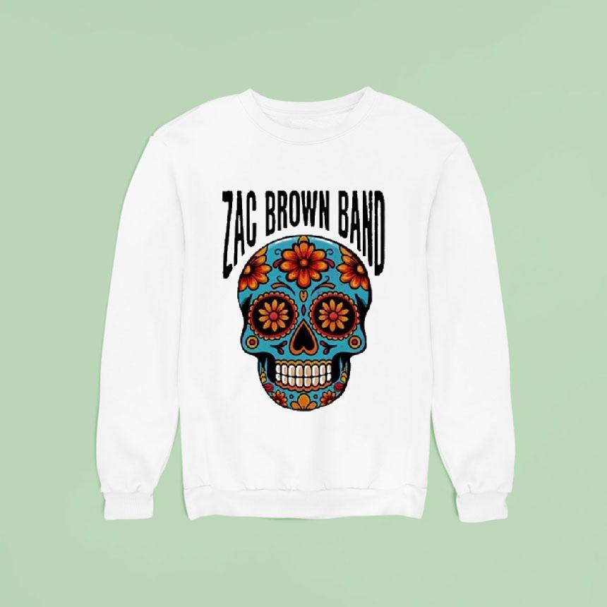 Zac Brown Band Skull Shirt Zac Brown Band Skull Shirt