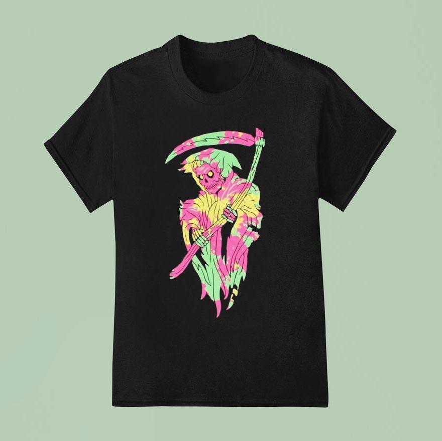 Zomboy Tie Dye Reaper Shirt