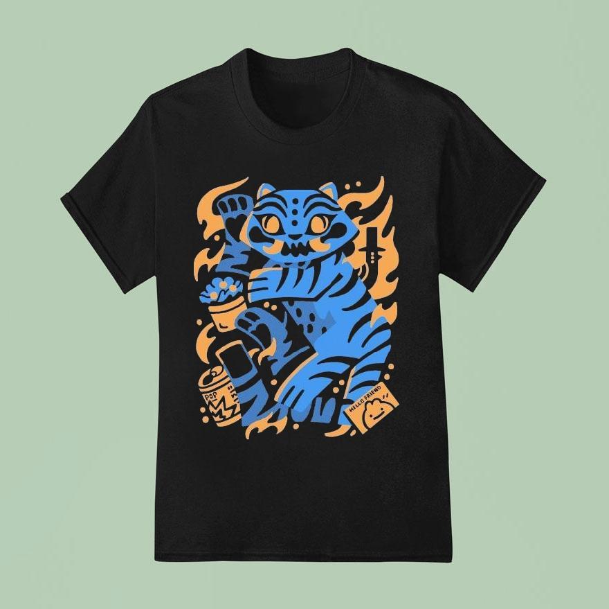 1000 Dead Draculas Hello Friend Shirt