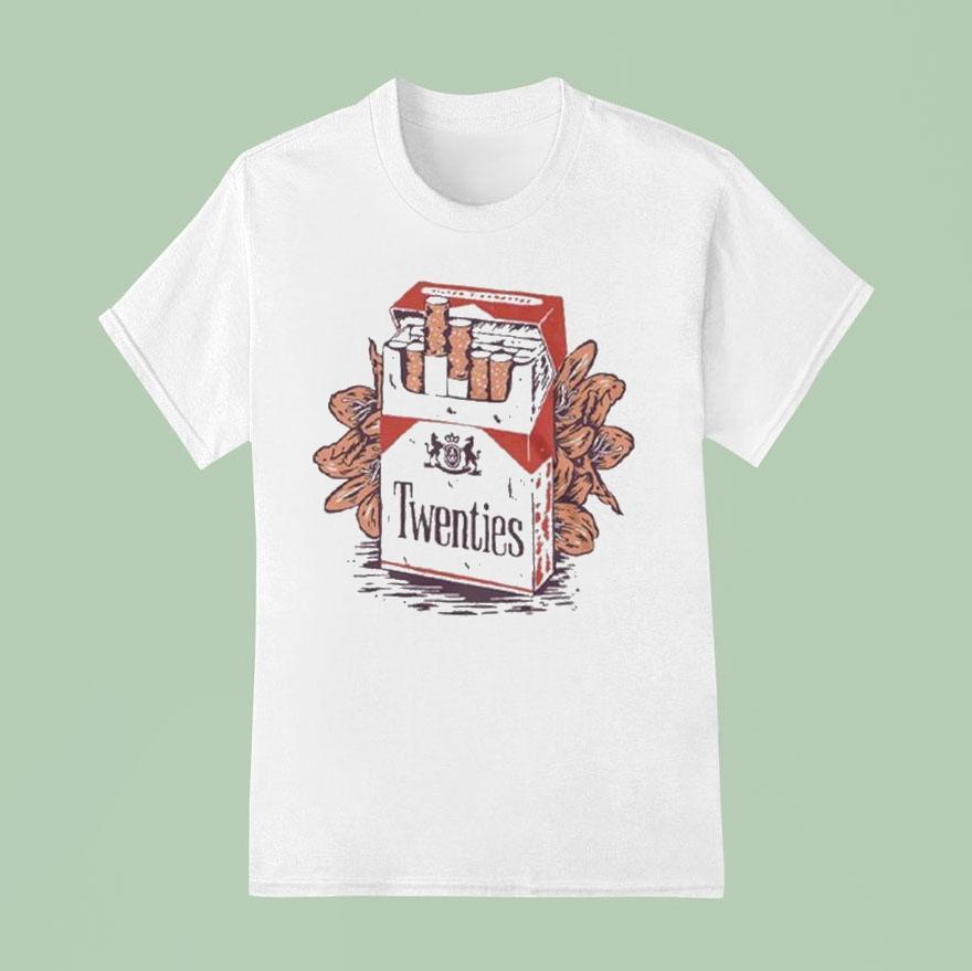 Aaron West And The Roaring Twenties Twenties Pack Cigarettes Shirt