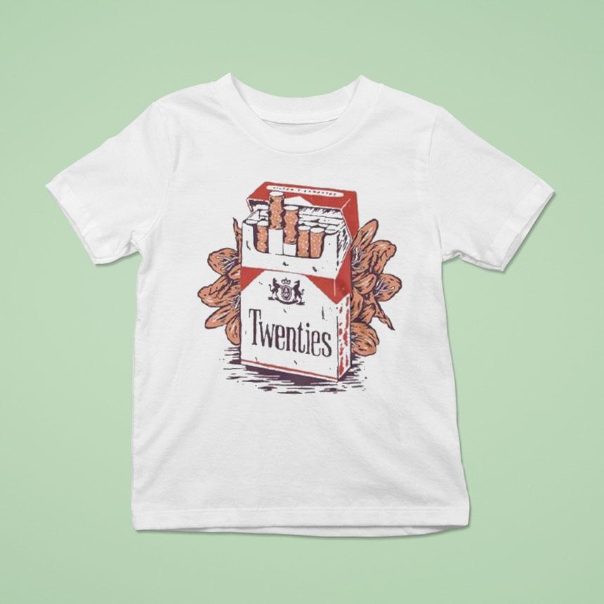 Aaron West And The Roaring Twenties Twenties Pack Cigarettes Shirt