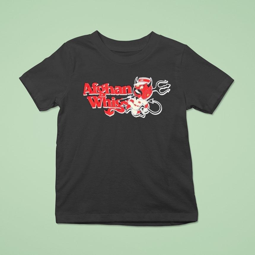 Afghan Whigs Baller Devil Cincinnati Reds Mascot Shirt
