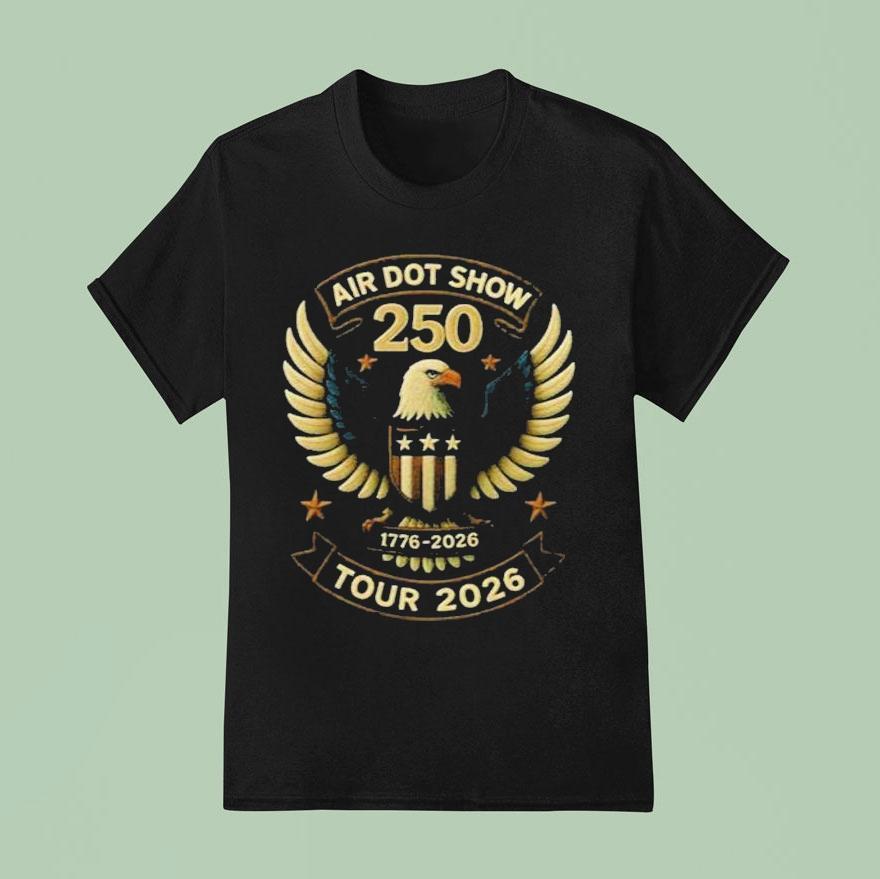 Air Dot Show 250 1776 2026 Tour 2026 Eagle Shirt