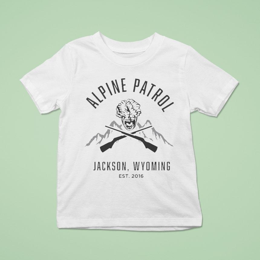 Alpine Patrol Jackson Wyoming Est 2016 Shirt