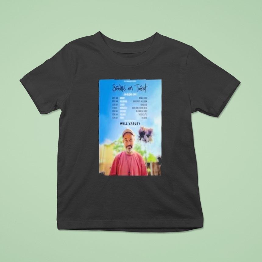 Beans On Toast Australia 2026 Tour Shirt