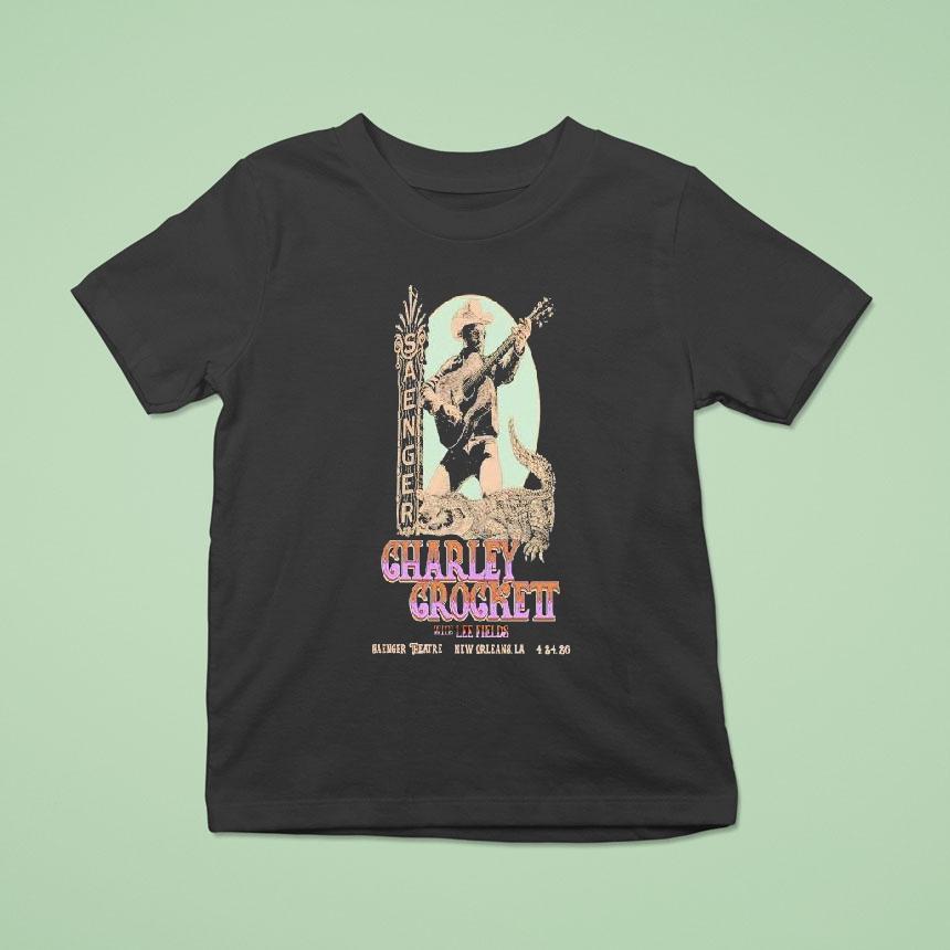 Charley Crockett New Orleans La April 24 2026 Gator Shirt