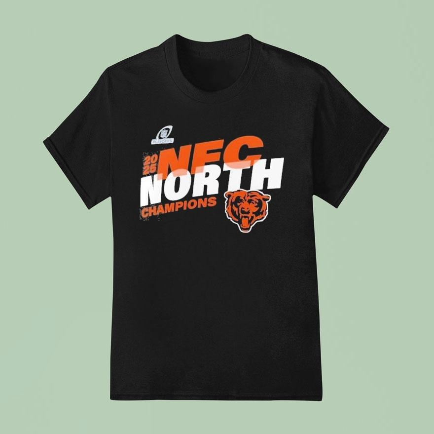 Chicago Bears 2025 Nfc North Division Champions Conquer Shirt