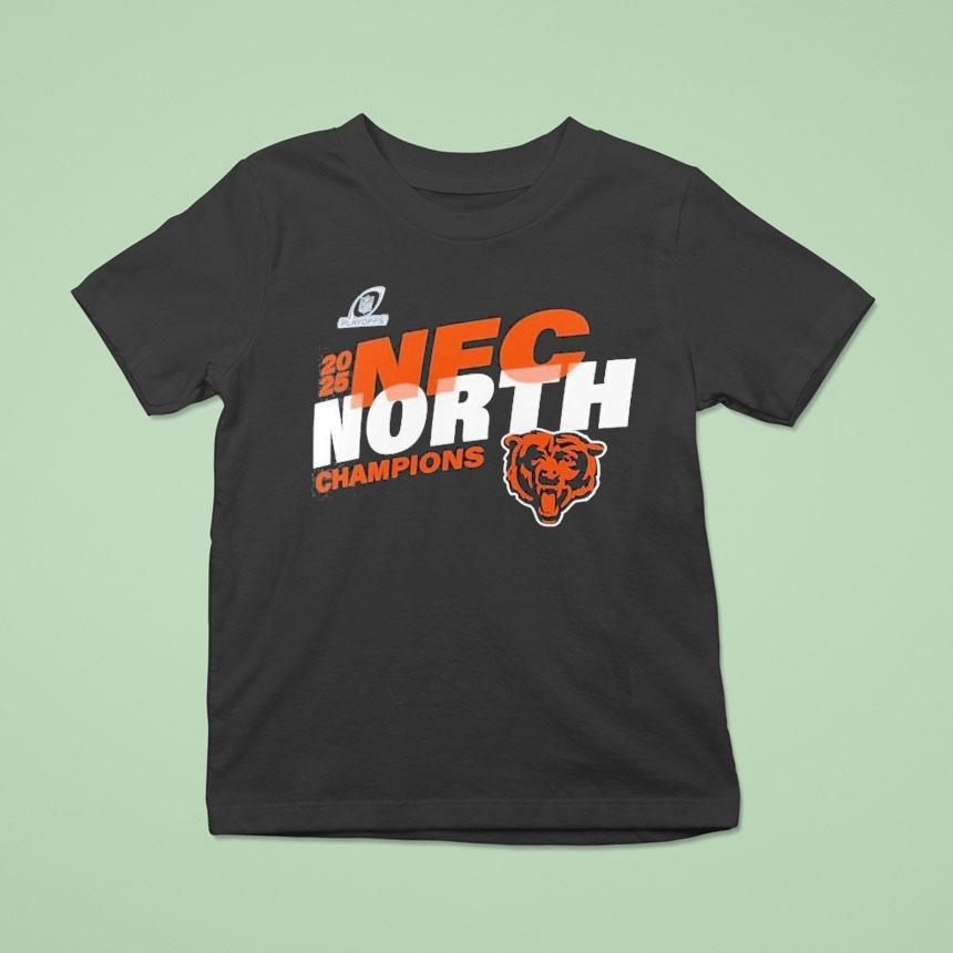 Chicago Bears 2025 Nfc North Division Champions Conquer Shirt