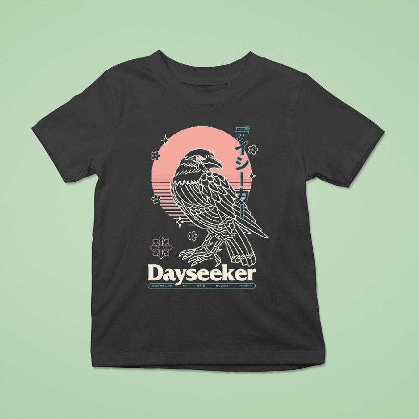 Dayseeker Creature In The Black Night Raven Shirt