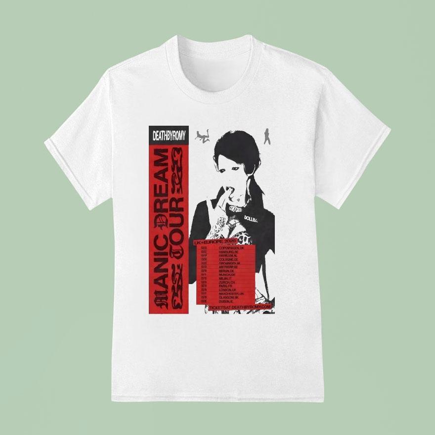 Deathbyromy 2026 Uk And Eu Tour Shirt