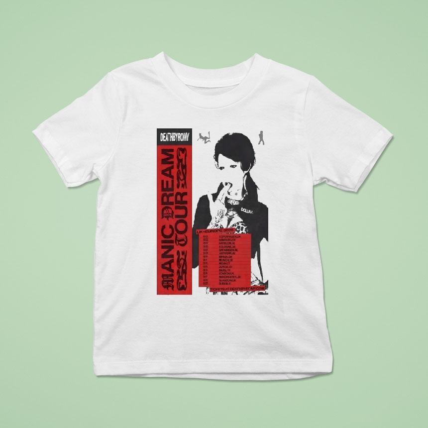 Deathbyromy 2026 Uk And Eu Tour Shirt