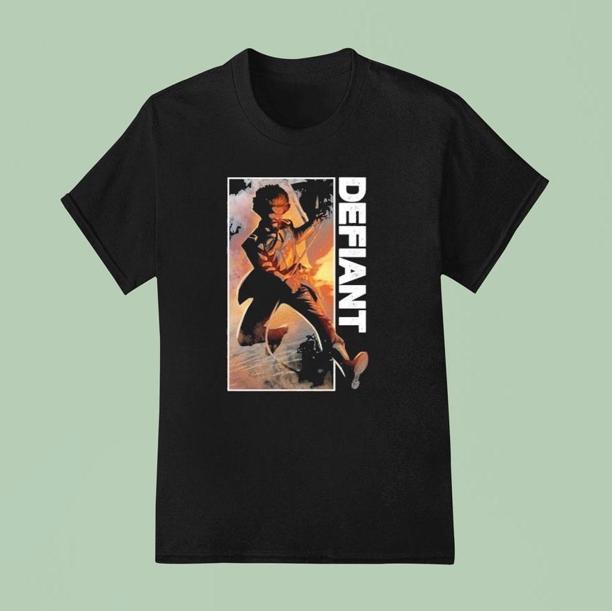 Defiant The Story Of Robert Smalls Shaft Homage Shirt