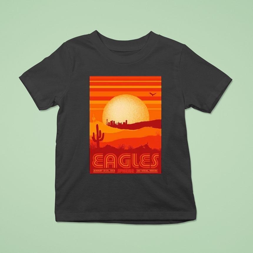 Eagles Live At Sphere Las Vegas On January 23-24 2026 Gig Shirt