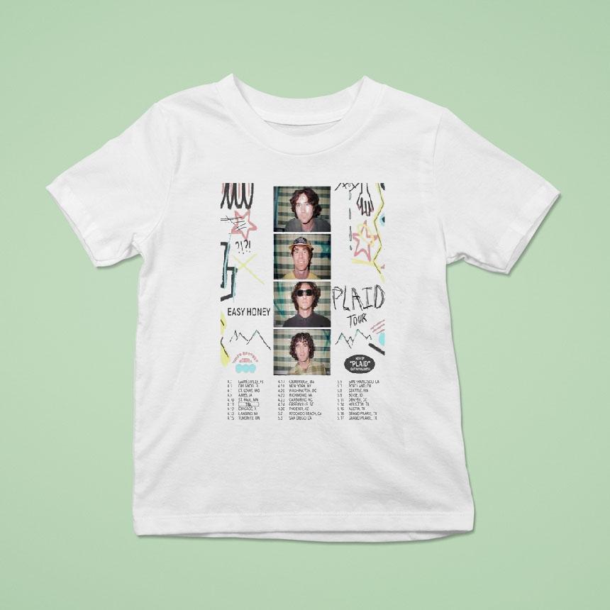 Easy Honey Plaid Tour 2026 Shirt