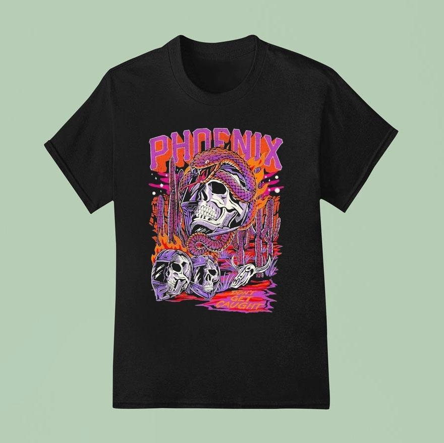 Ghost Racing Phoenix Don’t Get Caught Skulls Shirt