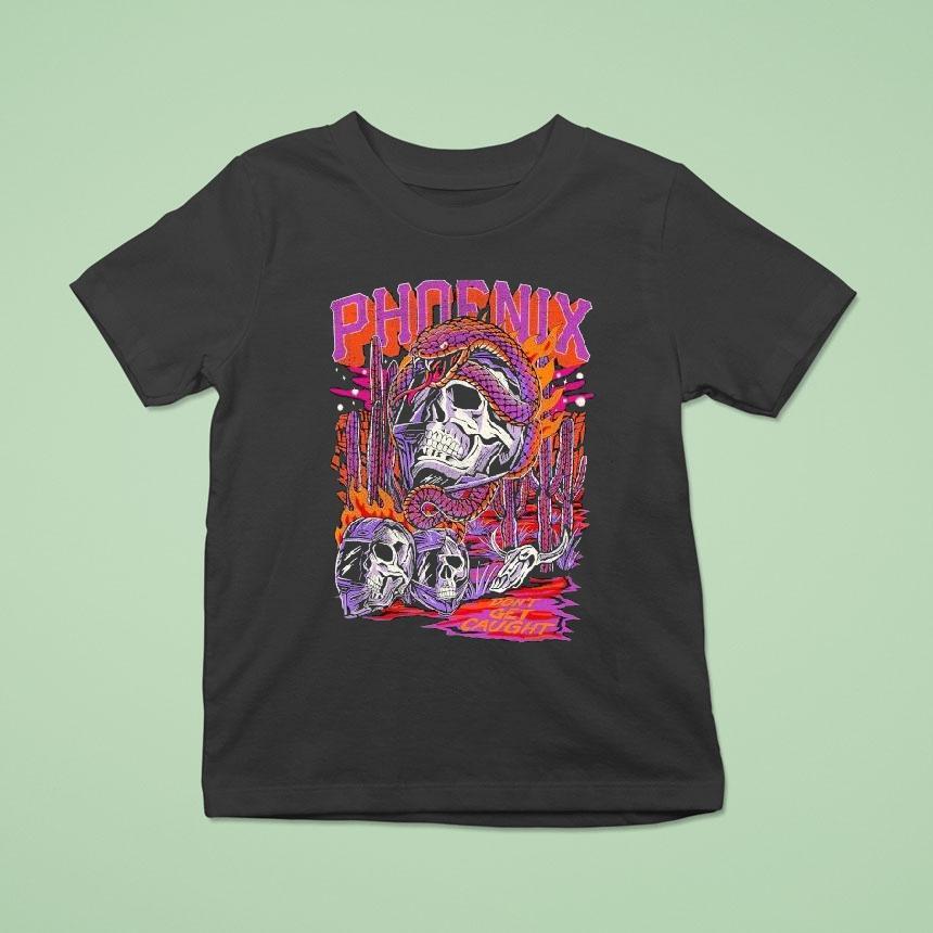 Ghost Racing Phoenix Don’t Get Caught Skulls Shirt