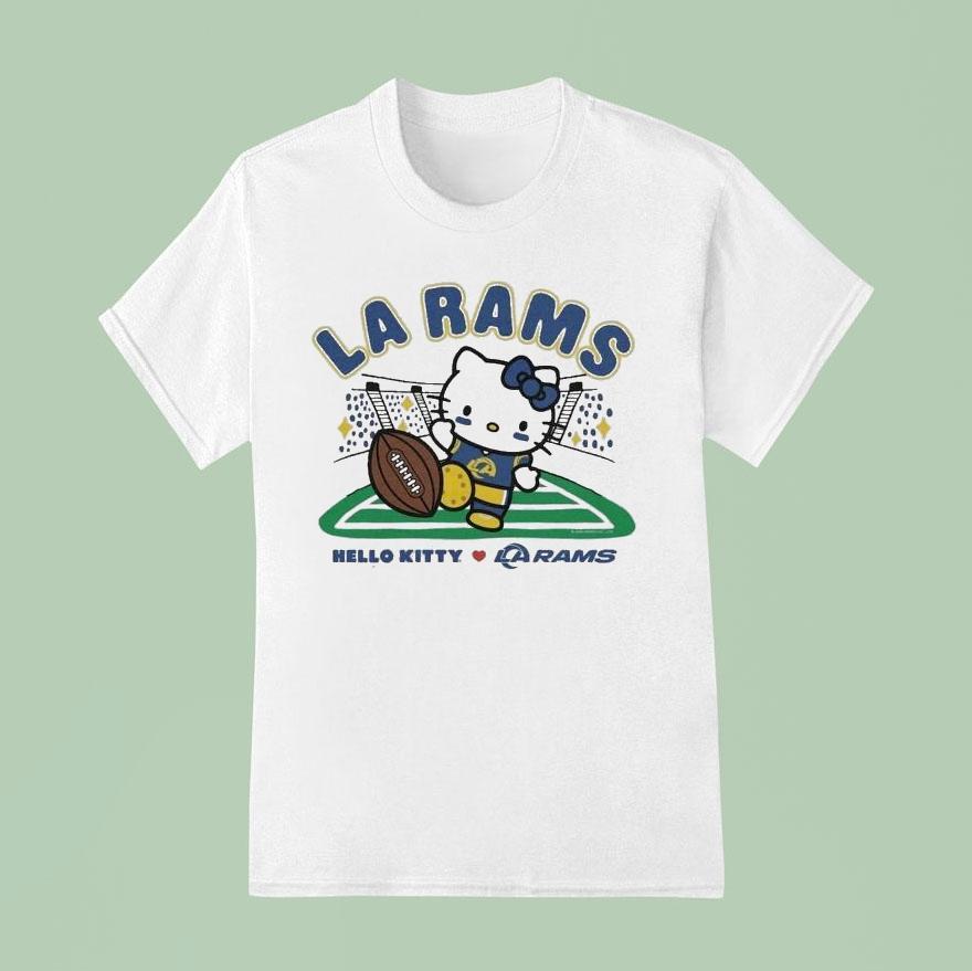 Hello Kitty X Los Angeles Rams Kickoff Shirt
