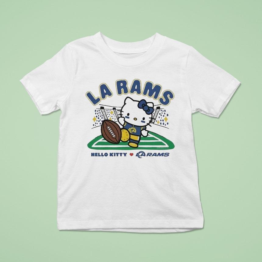 Hello Kitty X Los Angeles Rams Kickoff Shirt