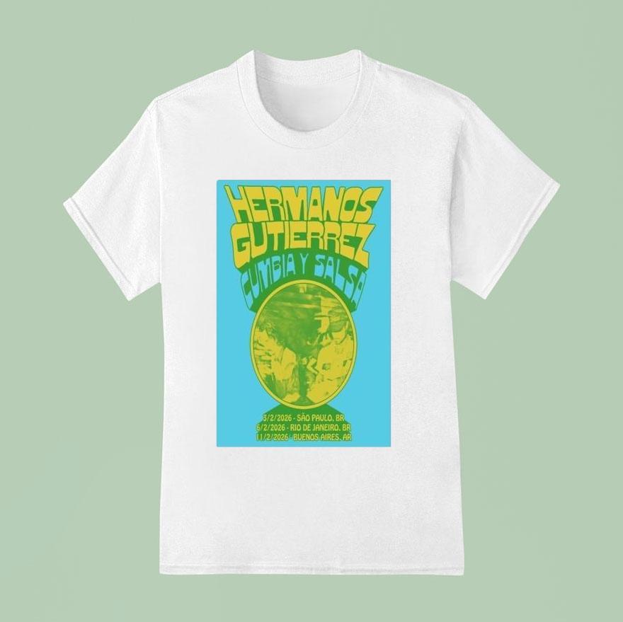 Hermanos Gutiérrez South America Tour 2026 Shirt