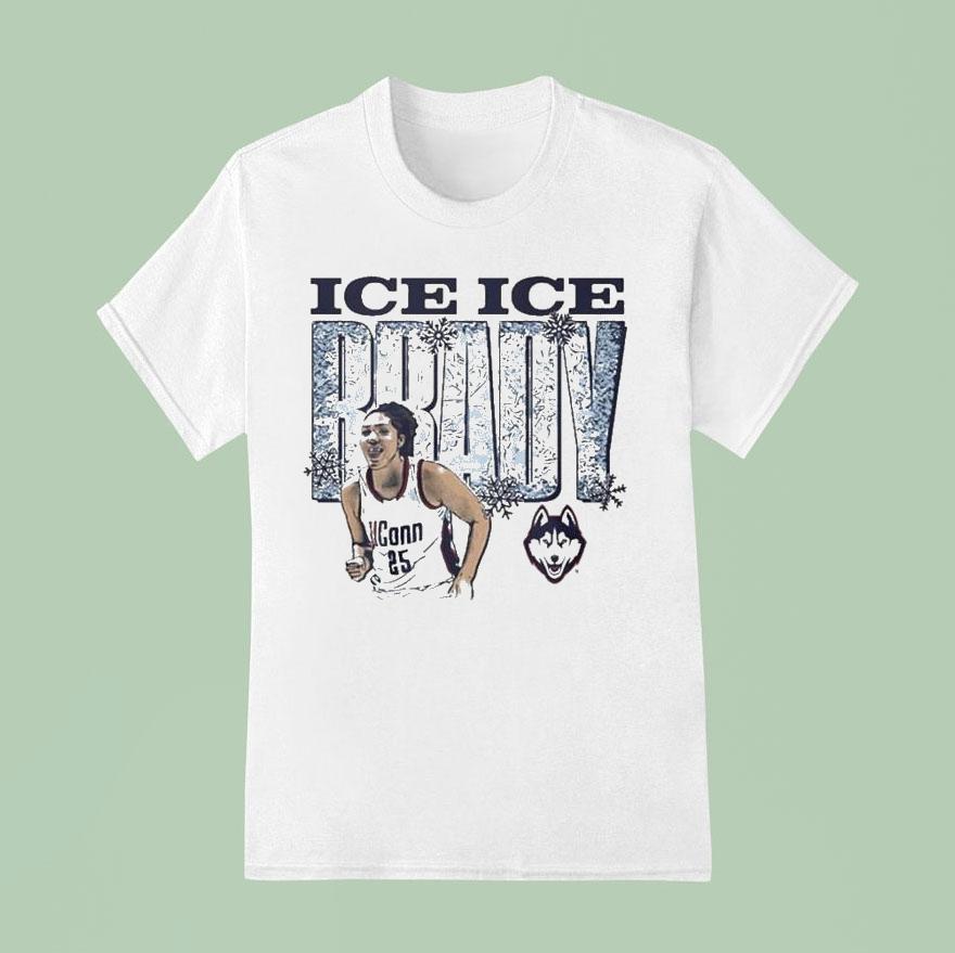 Ice Brady Uconn Huskies Ice Ice Brady Shirt