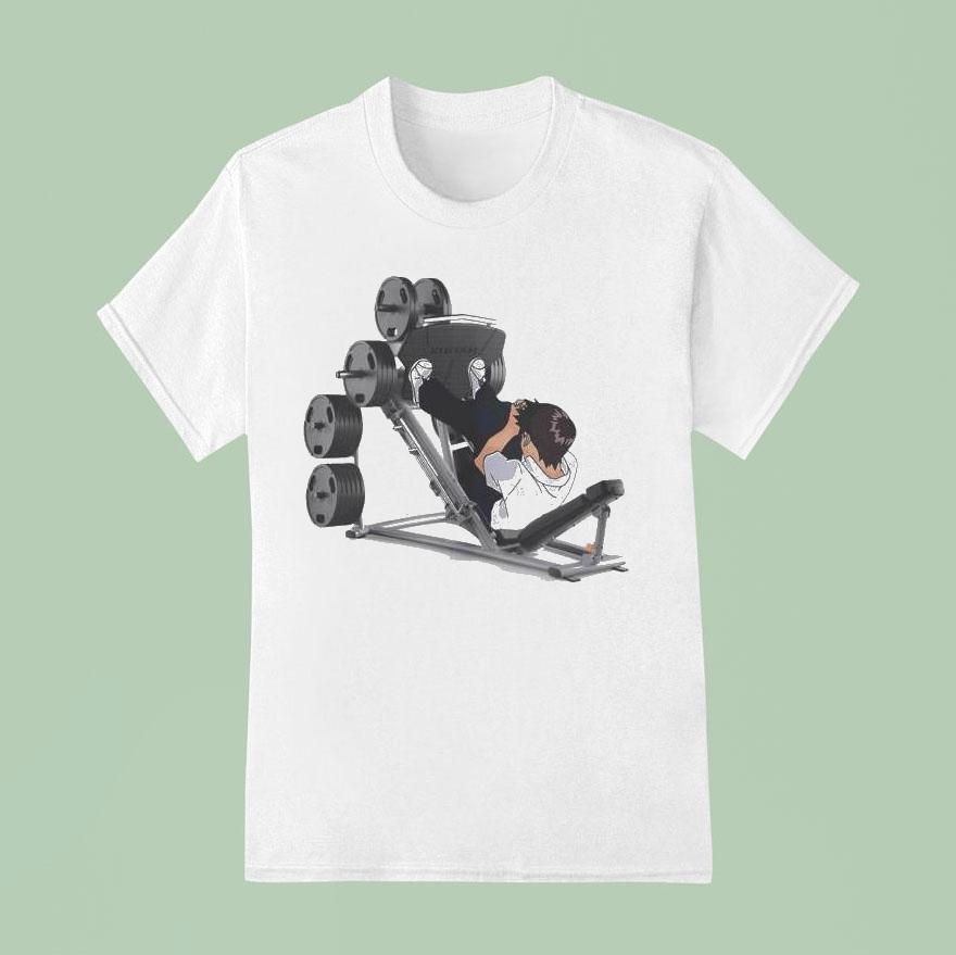 Ikari Shinji Leg Day Shirt