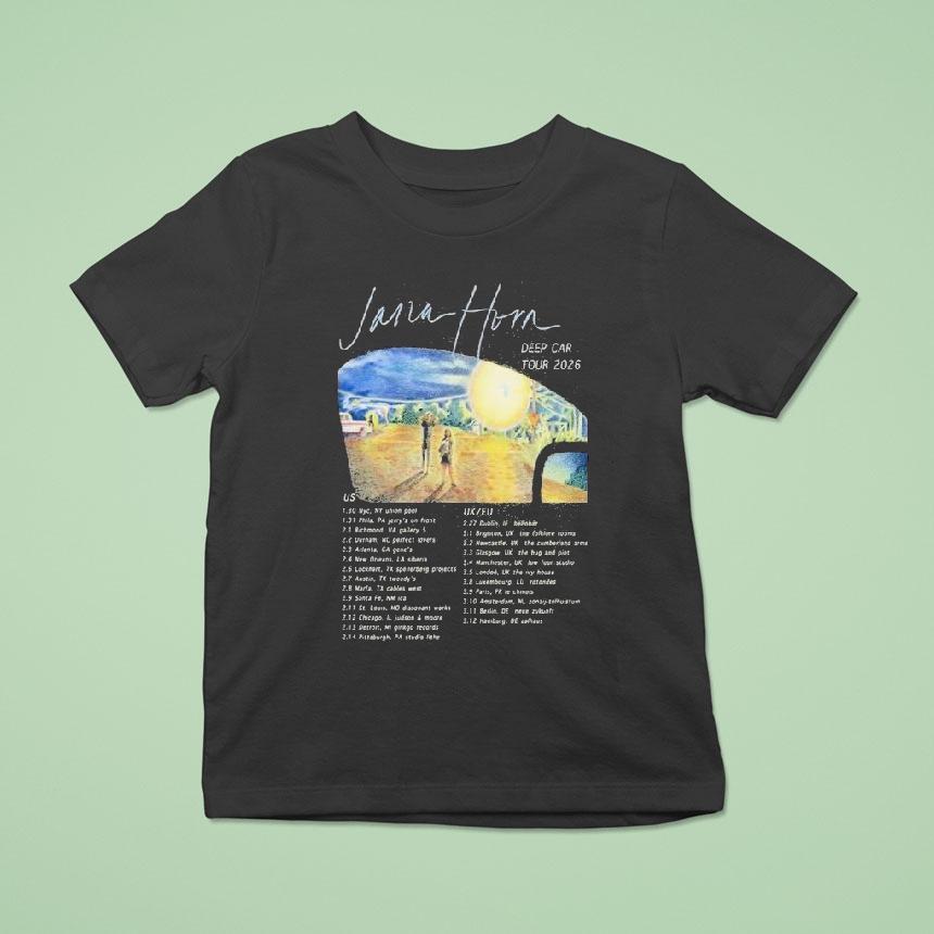 Jana Horn Deep Car Tour 2026 Dates Shirt