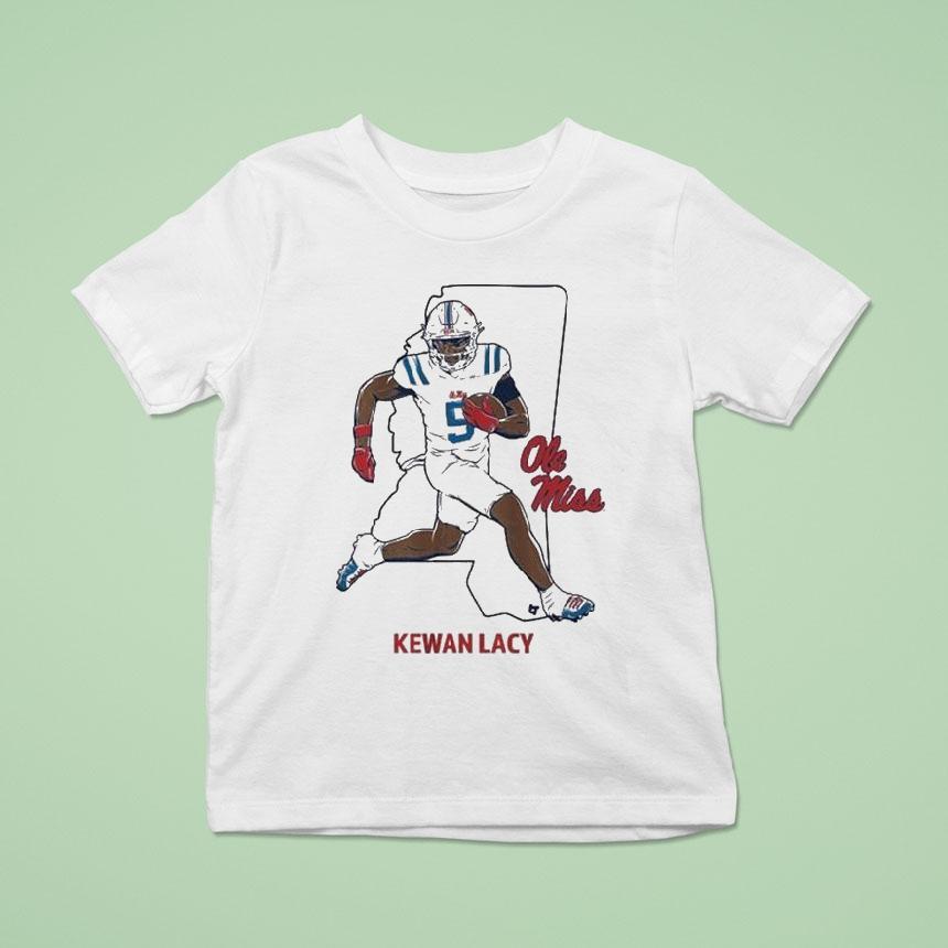 Kewan Lacy State Star Ole Miss Rebels Shirt