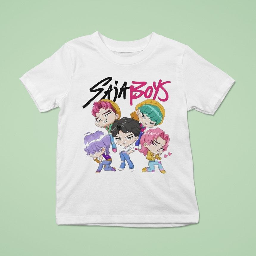 Kpop Demon Hunters Saja Boys Chibi Shirt