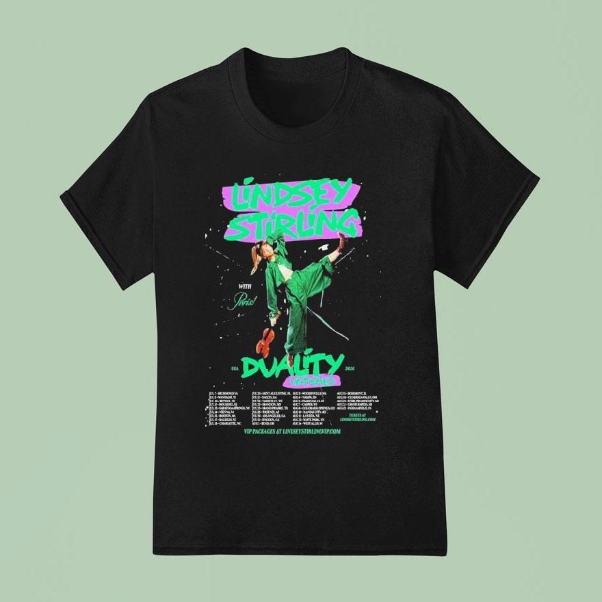 Lindsey Stirling Duality Untamed Usa Summer Tour 2026 Dates Shirt