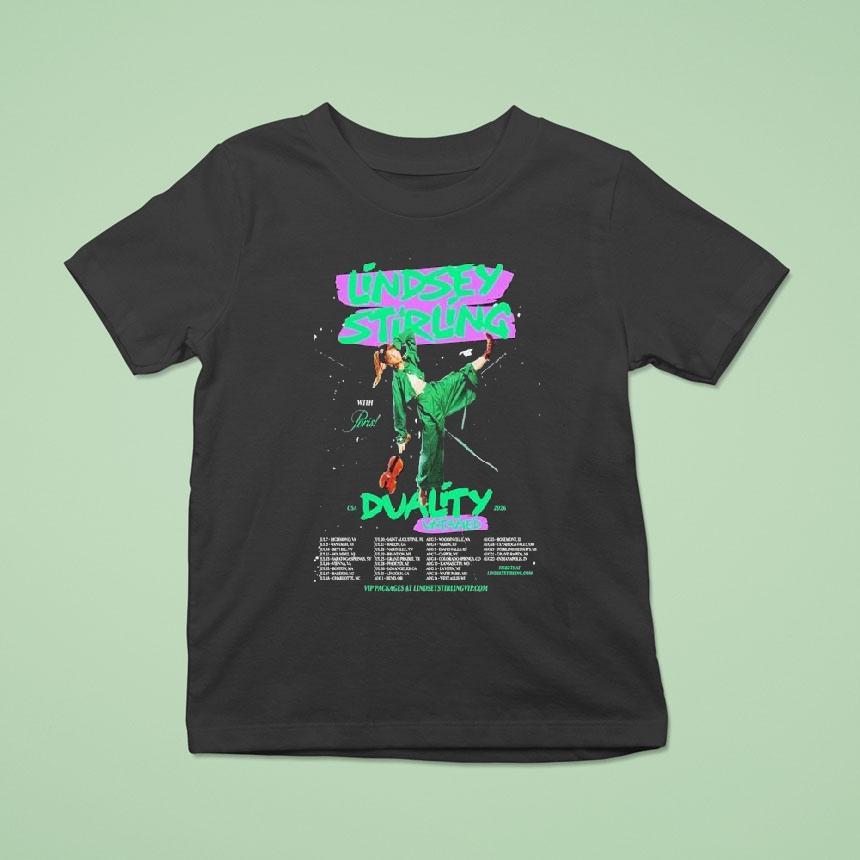 Lindsey Stirling Duality Untamed Usa Summer Tour 2026 Dates Shirt