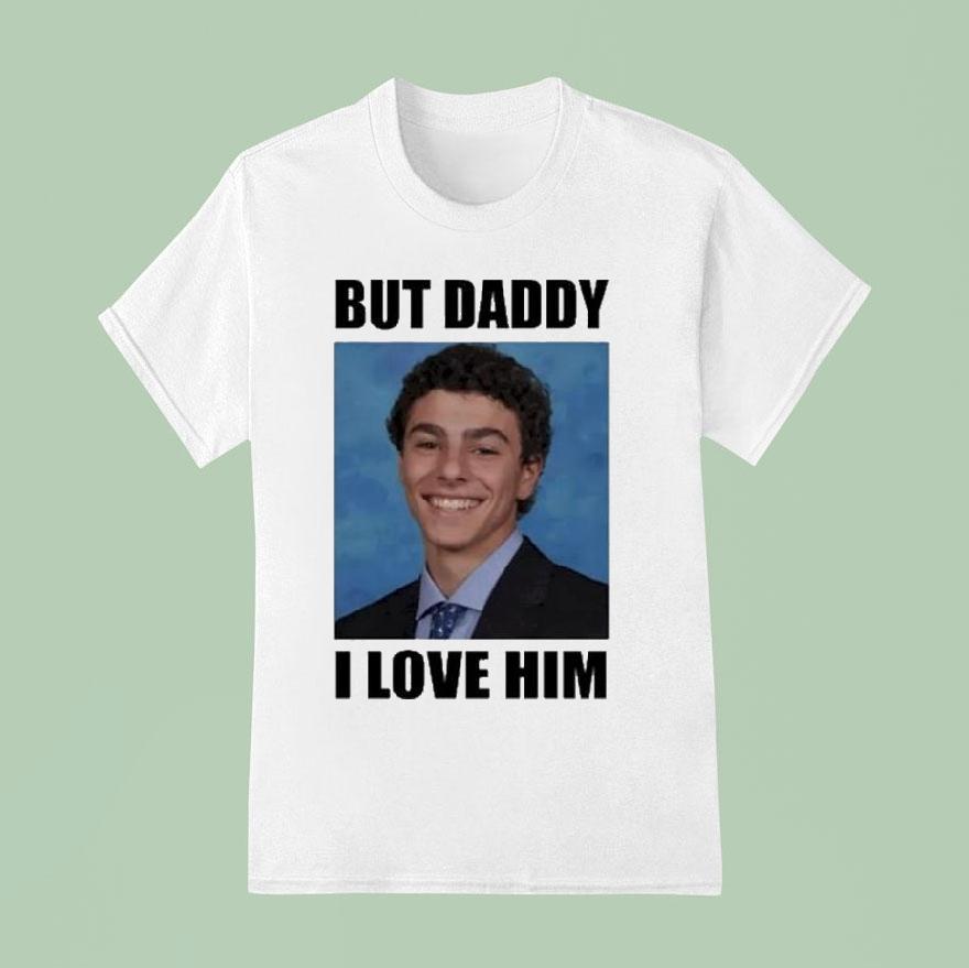 Luigi Mangione But Daddy I Love Him Smiling Luigi’s Y2k Shirt