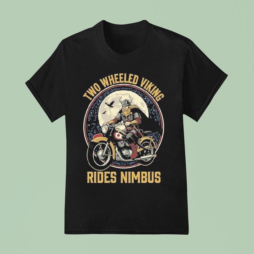 Nimbus Two Wheeled Viking Rides Nimbus Motor Shirt