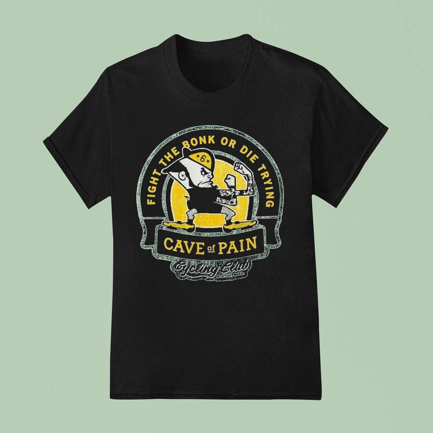 Notre Dame Fighting Irish Twin Six Fight The Bonk Or Die Trying Cave Of Pain Shirt