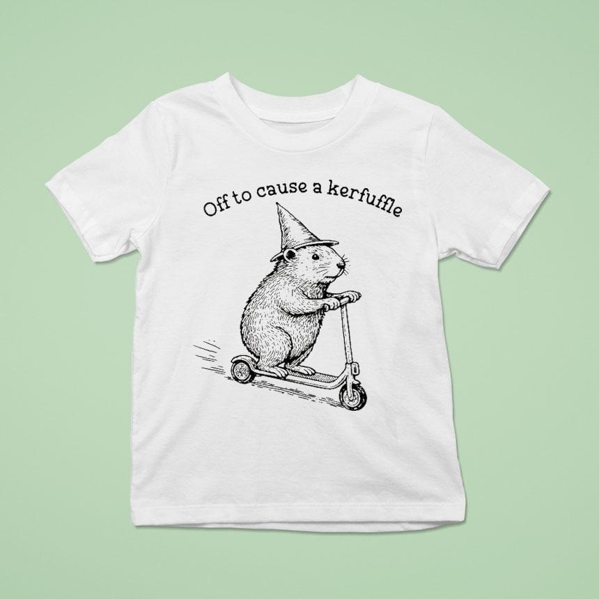 Off To Cause A Kerfulle Groundhog Shirt