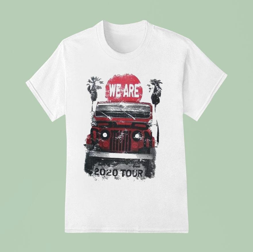 Old Dominion We Are 2020 Tour Beach Jeep Shirt